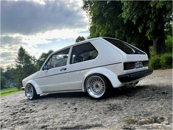 1:18 VW Golf MK1 GTI ABT BREITBAU + BBS RS = inkl. OVP